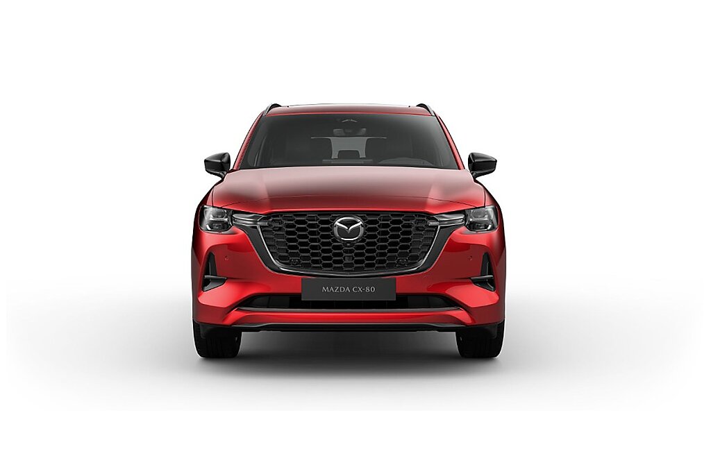 Mazda CX-80 - Kolor Soul Red Crystal, zdjęcie 2