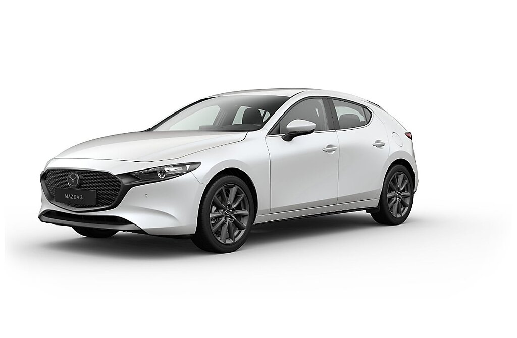 Mazda 3 - Kolor Snowflake White Pearl, zdjęcie 9