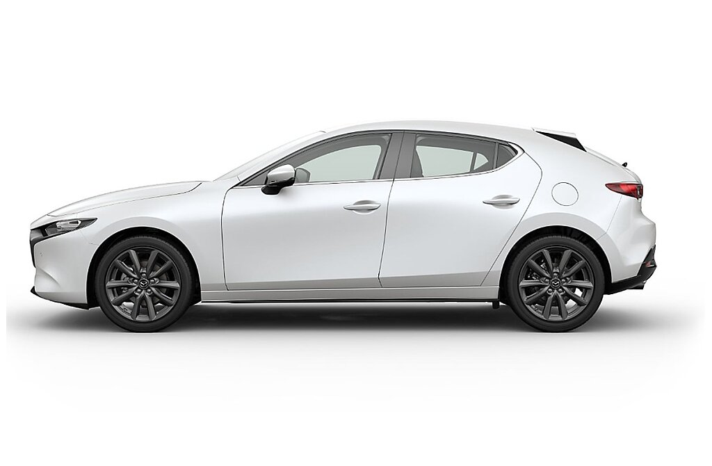 Mazda 3 - Kolor Snowflake White Pearl, zdjęcie 8