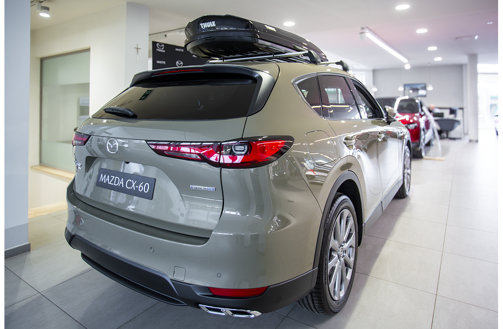Mazda CX-60 - Kolor Zircon Sand Metalic, zdjęcie 9