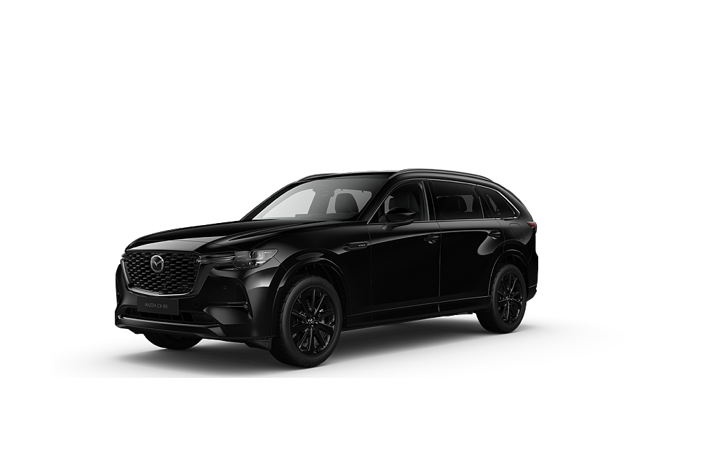 Mazda CX-80 - Kolor Jet Black, zdjęcie 1