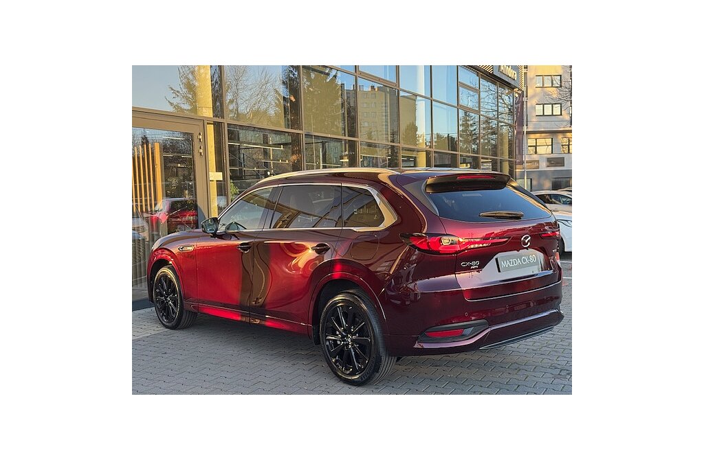 Mazda CX-80 - Kolor Artisan Red, zdjęcie 3