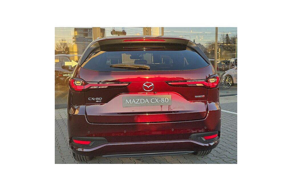 Mazda CX-80 - Kolor Artisan Red, zdjęcie 5
