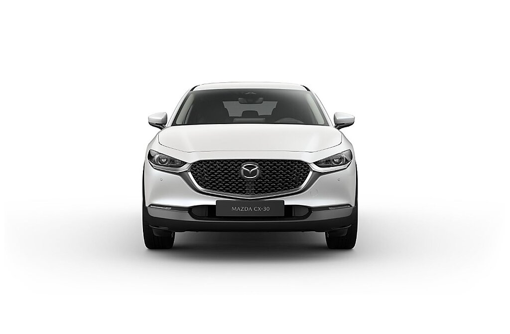 Mazda CX-30 - Kolor Snowflake White Pearl, zdjęcie 8