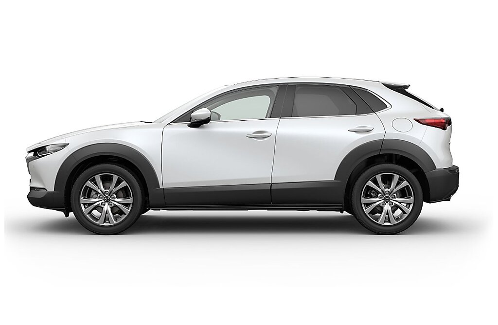 Mazda CX-30 - Kolor Snowflake White Pearl, zdjęcie 6