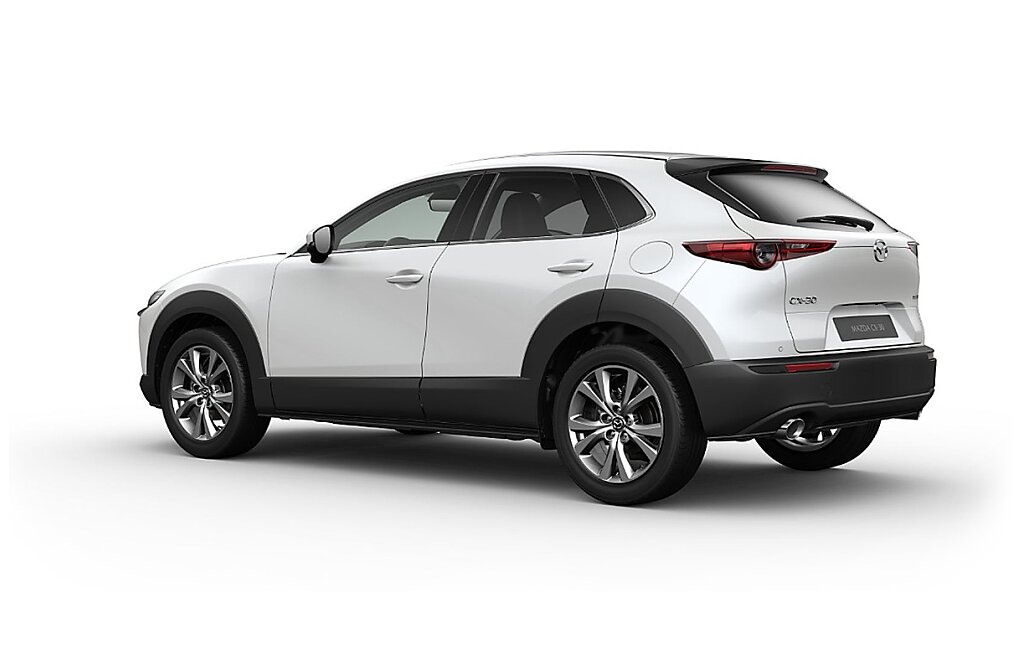 Mazda CX-30 - Kolor Snowflake White Pearl, zdjęcie 5