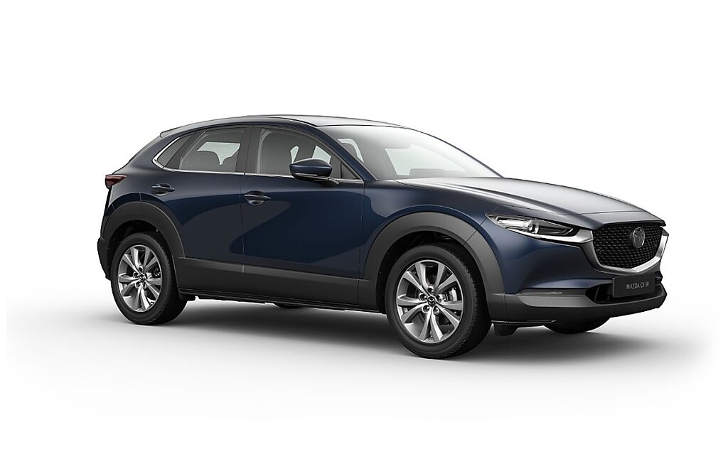 Mazda CX-30 - Kolor Deep Crystal Blue, zdjęcie 1