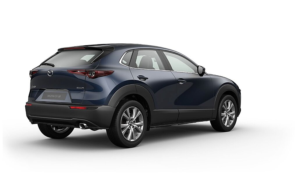 Mazda CX-30 - Kolor Deep Crystal Blue, zdjęcie 3