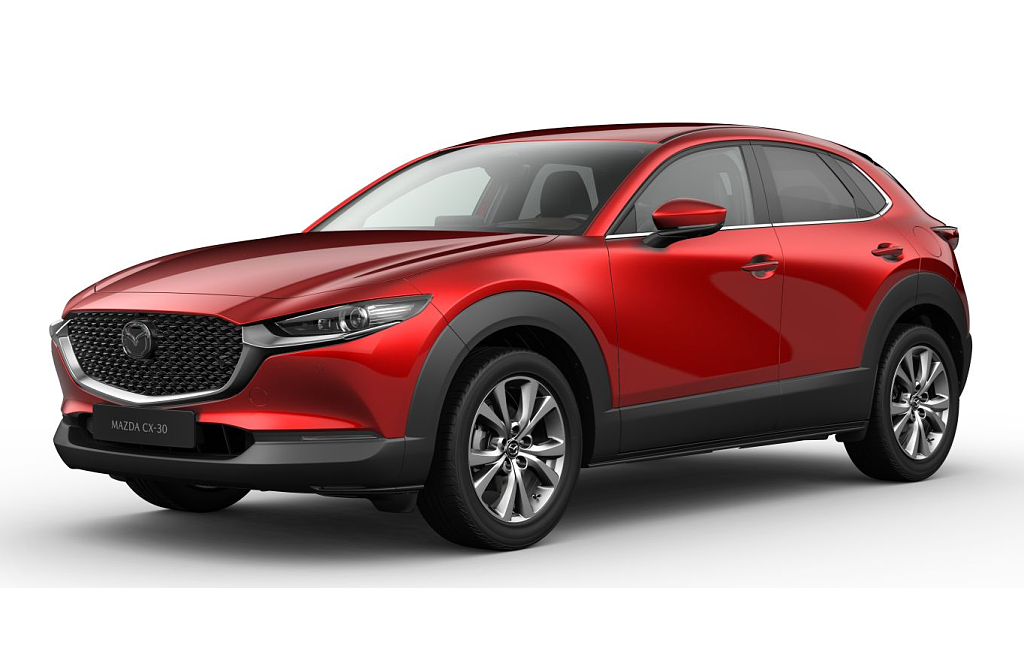 Mazda CX-30 - Kolor Soul Red Crystal, zdjęcie 3