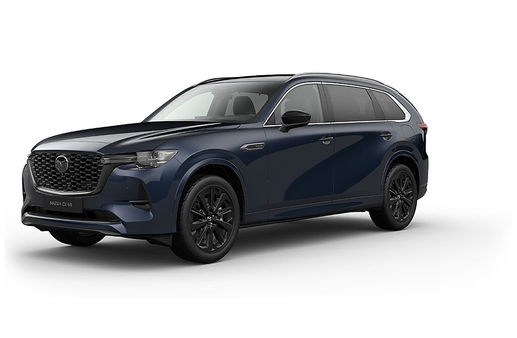 Mazda CX-80 - Kolor Deep Crystal Blue, zdjęcie 8