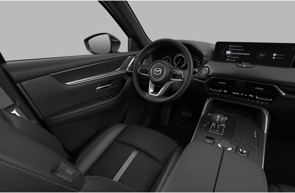 Mazda CX-80 - Kolor Jet Black, zdjęcie 13