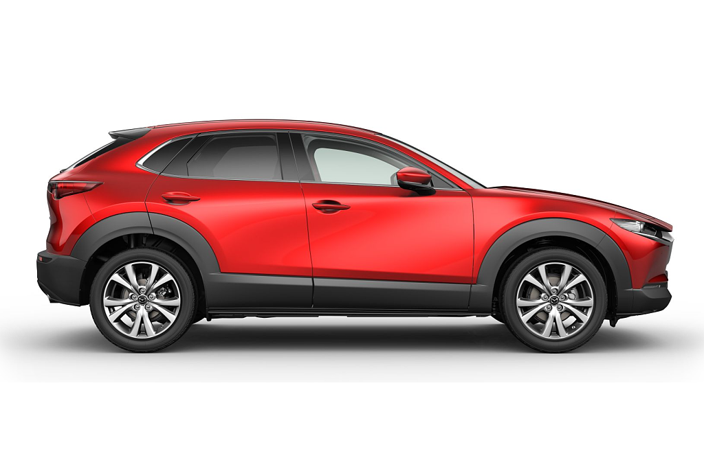 Mazda CX-30 - Kolor Soul Red Crystal, zdjęcie 4