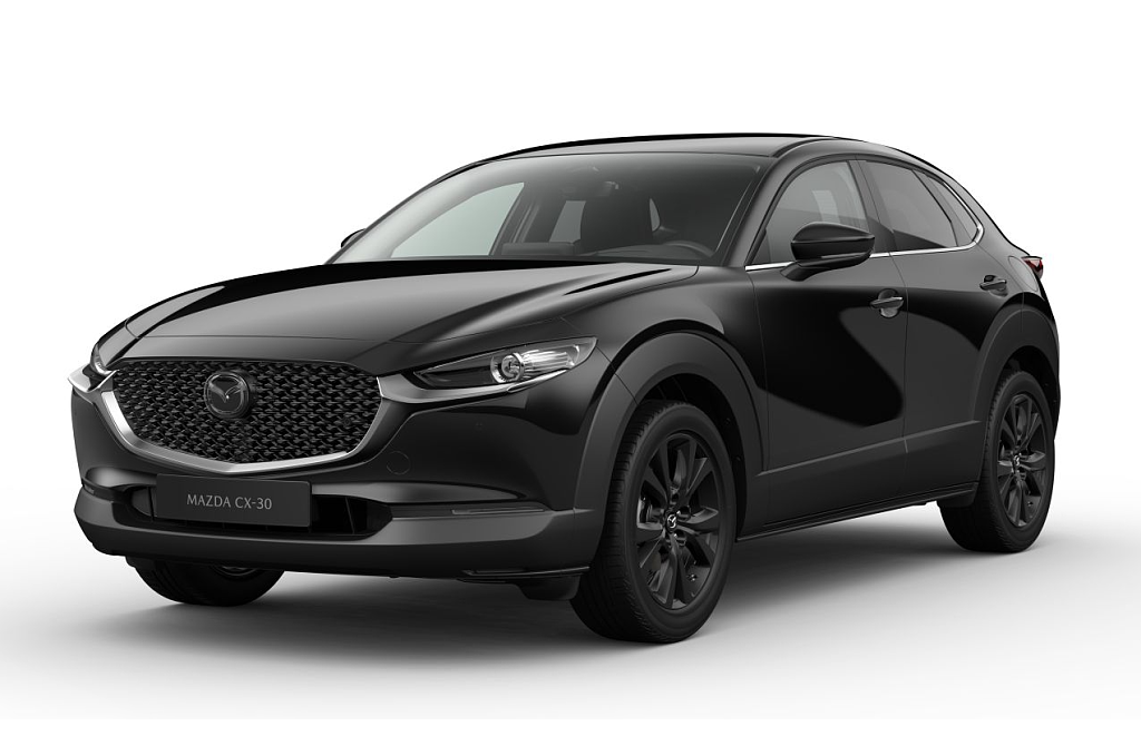 Mazda CX-30 - Kolor Jet Black, zdjęcie 1