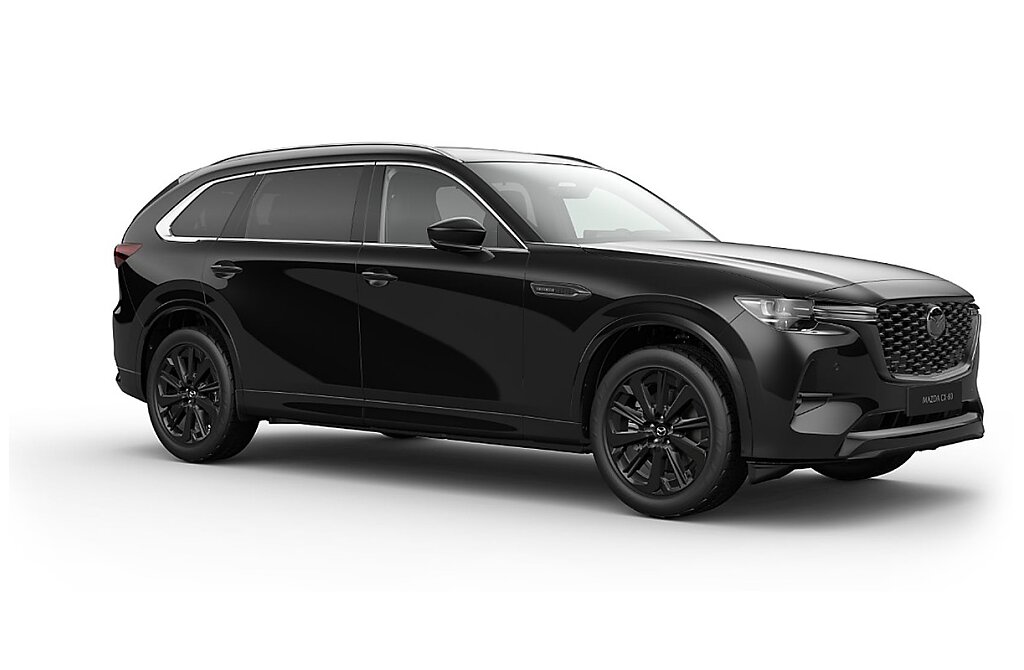 Mazda CX-80 - Kolor Jet Black, zdjęcie 1