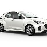 Mazda 2 Hybrid - Kolor Northern White Pearl, zdjęcie 3