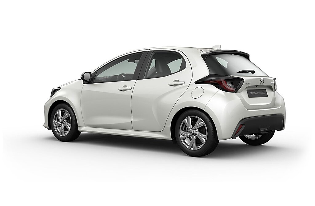 Mazda 2 Hybrid - Kolor Northern White Pearl, zdjęcie 7