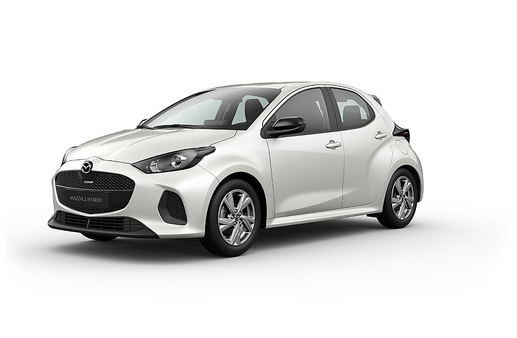 Mazda 2 Hybrid - Kolor Northern White Pearl, zdjęcie 1