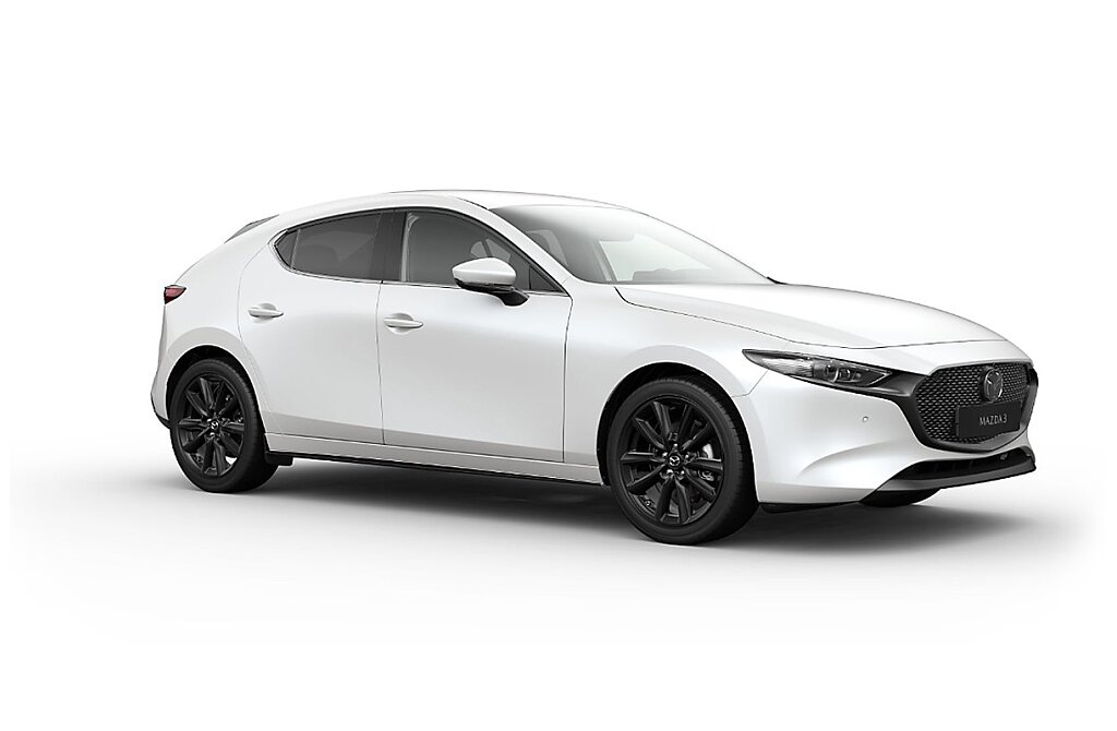 Mazda 3 - Kolor Snowflake White Pearl, zdjęcie 2