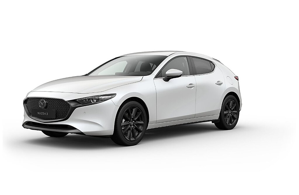Mazda 3 - Kolor Snowflake White Pearl, zdjęcie 1