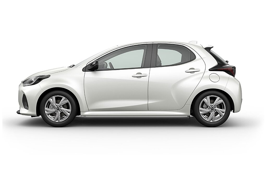 Mazda 2 Hybrid - Kolor Northern White Pearl, zdjęcie 8