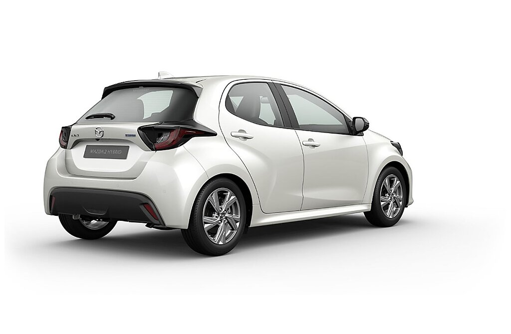 Mazda 2 Hybrid - Kolor Northern White Pearl, zdjęcie 5