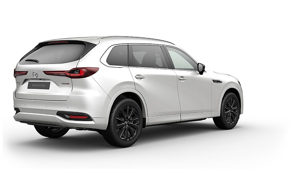 Mazda CX-80 - Kolor Rhodium White, zdjęcie 3