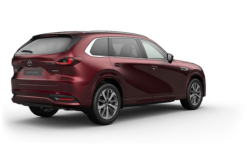 Mazda CX-80 - Kolor Artisan Red, zdjęcie 4