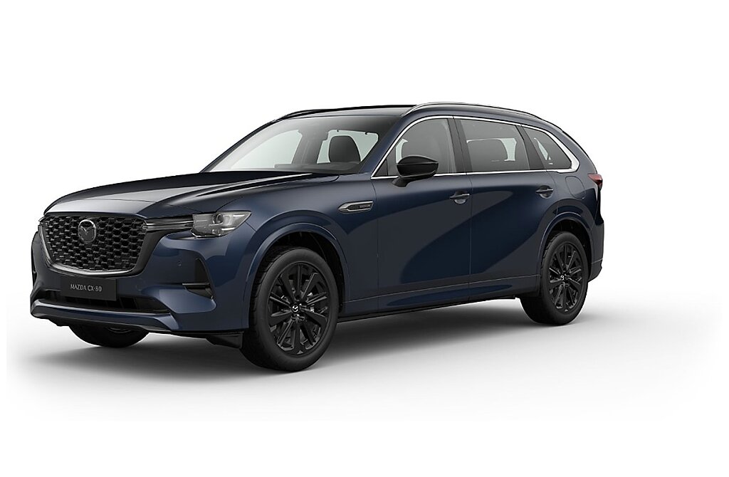 Mazda CX-80 - Kolor Deep Crystal Blue, zdjęcie 1