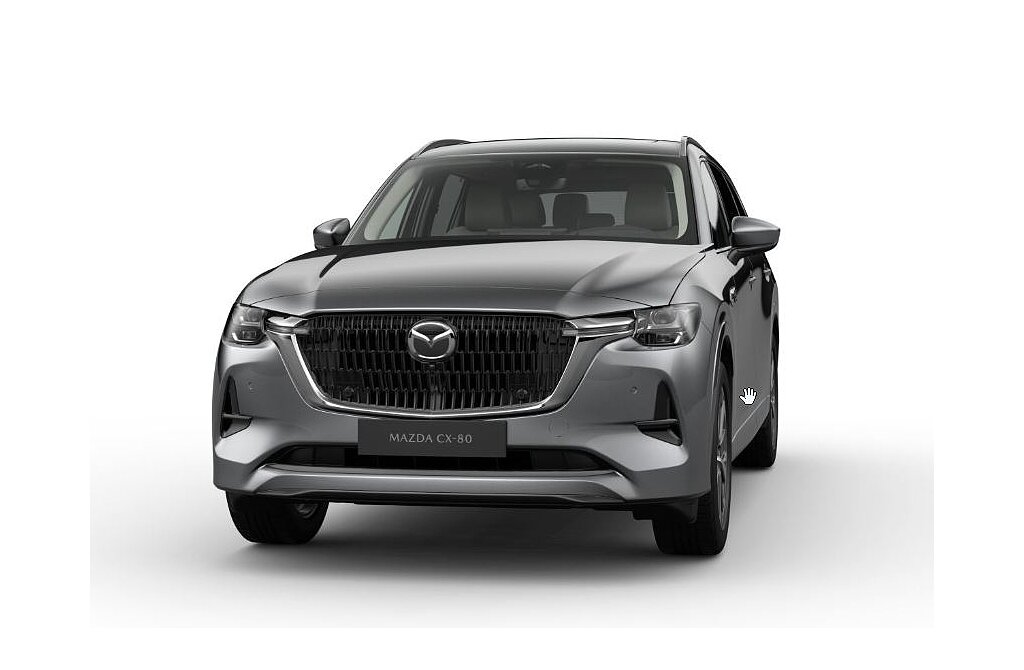 Mazda CX-80 - Kolor Machine Gray, zdjęcie 1