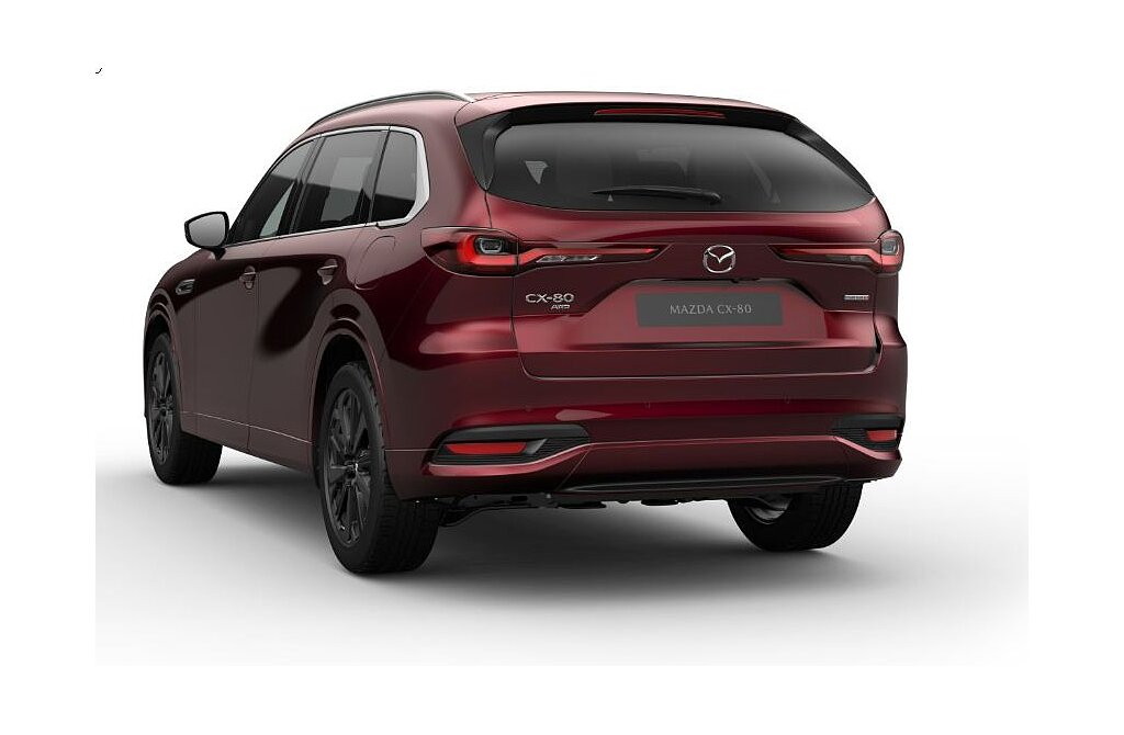 Mazda CX-80 - Kolor Artisan Red, zdjęcie 6