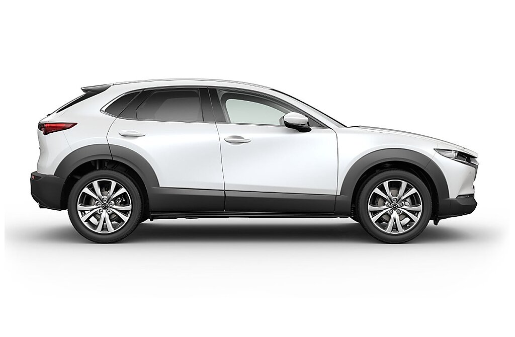 Mazda CX-30 - Kolor Snowflake White Pearl, zdjęcie 3