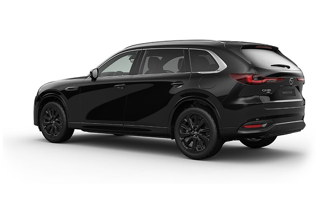 Mazda CX-80 - Kolor Jet Black, zdjęcie 3