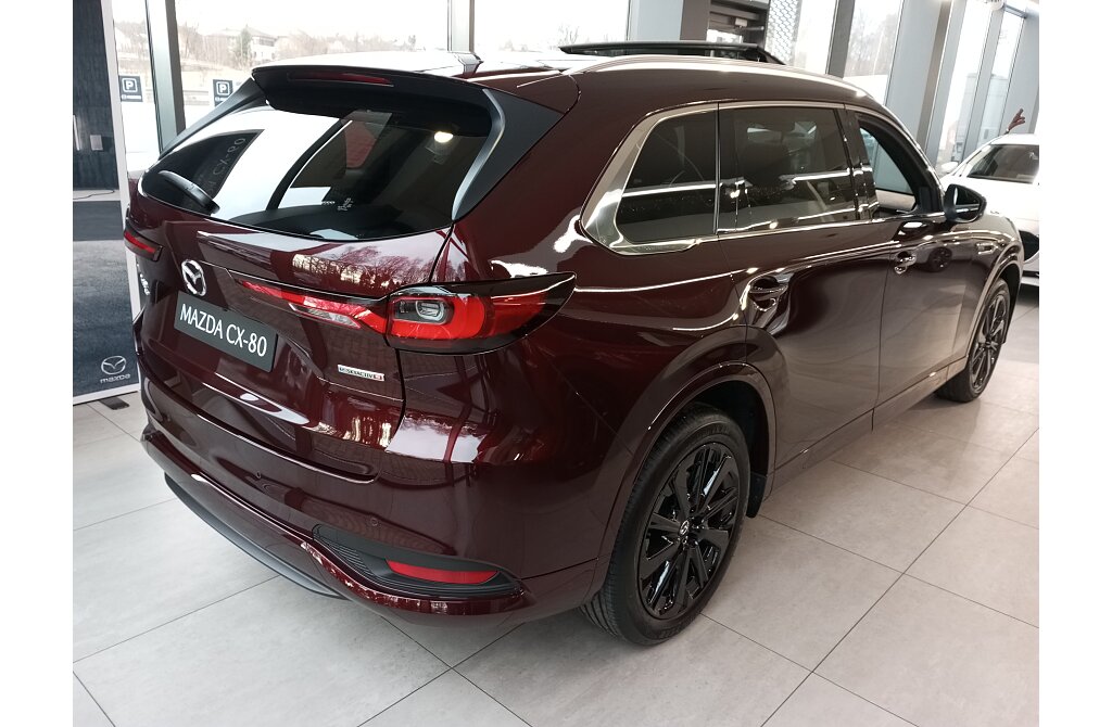 Mazda CX-80 - Kolor Artisan Red, zdjęcie 13