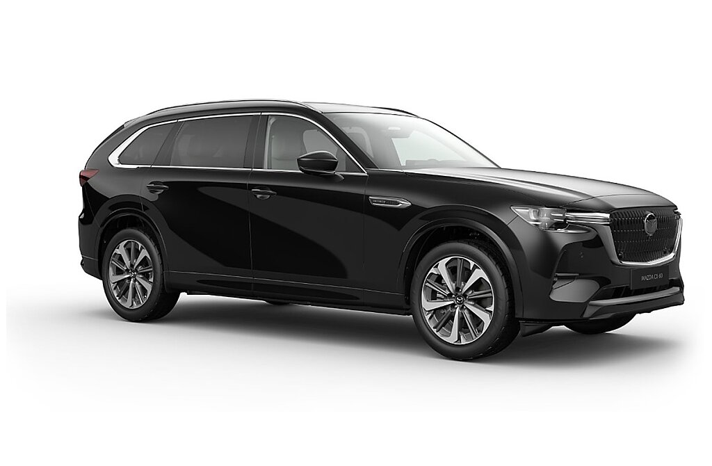 Mazda CX-80 - Kolor Jet Black, zdjęcie 1