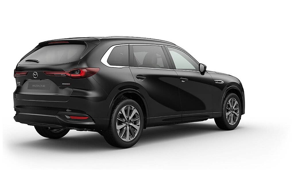Mazda CX-80 - Kolor Jet Black, zdjęcie 3