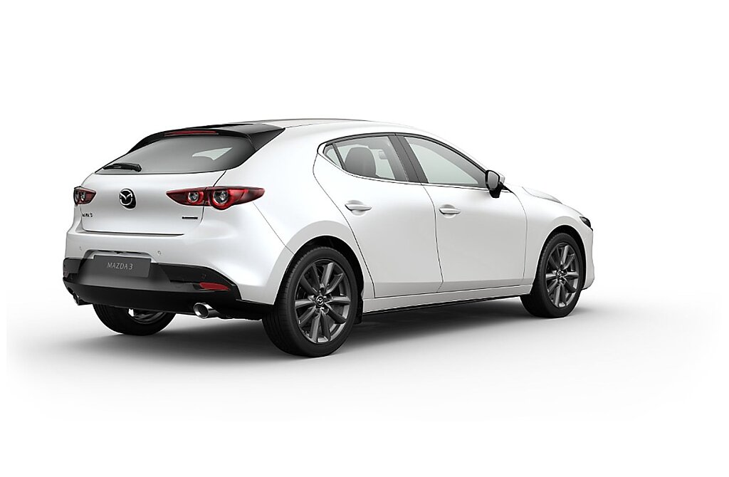 Mazda 3 - Kolor Snowflake White Pearl, zdjęcie 3