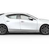 Mazda 3 - Kolor Snowflake White Pearl, zdjęcie 2