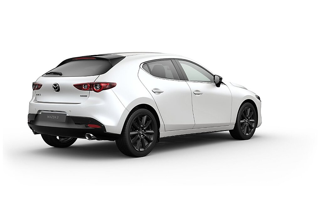 Mazda 3 - Kolor Snowflake White Pearl, zdjęcie 4