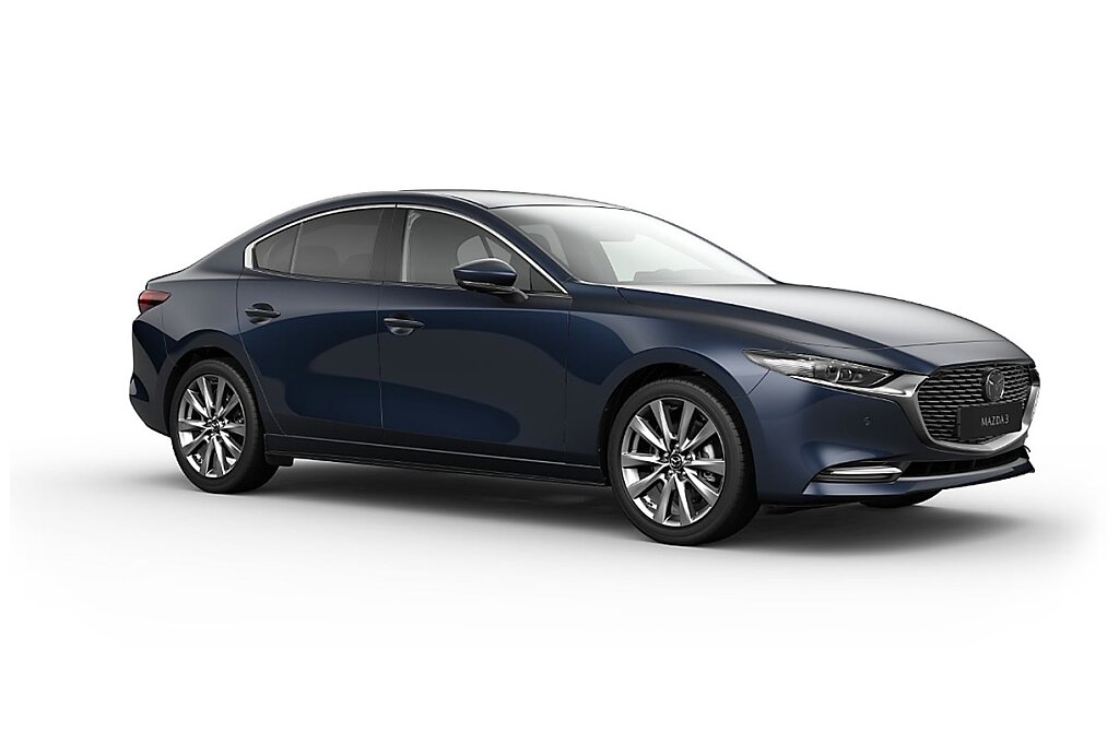 Mazda 3 - Kolor Deep Crystal Blue, zdjęcie 1