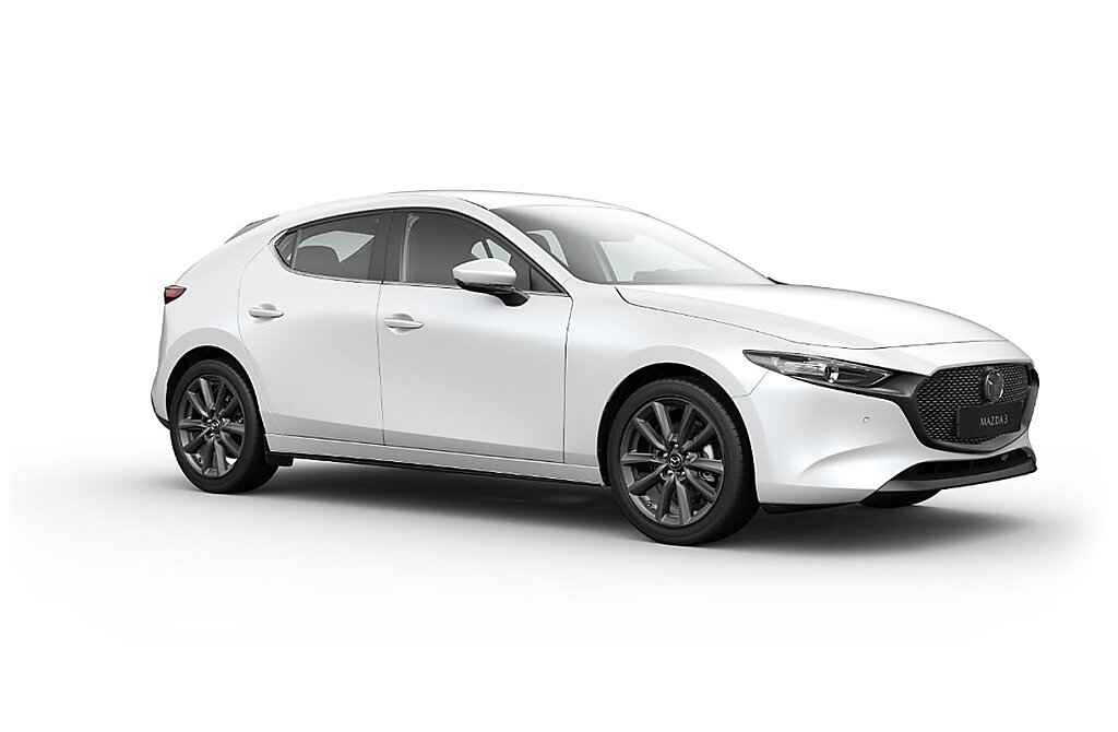 Mazda 3 - Kolor Snowflake White Pearl, zdjęcie 1