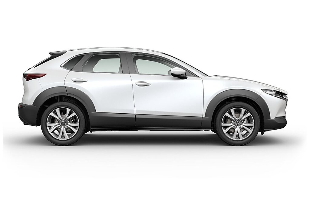 Mazda CX-30 - Kolor Snowflake White Pearl, zdjęcie 3
