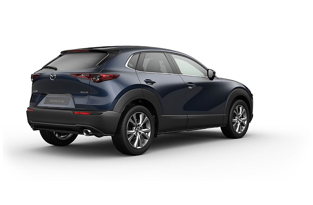 Mazda CX-30 - Kolor Deep Crystal Blue, zdjęcie 4