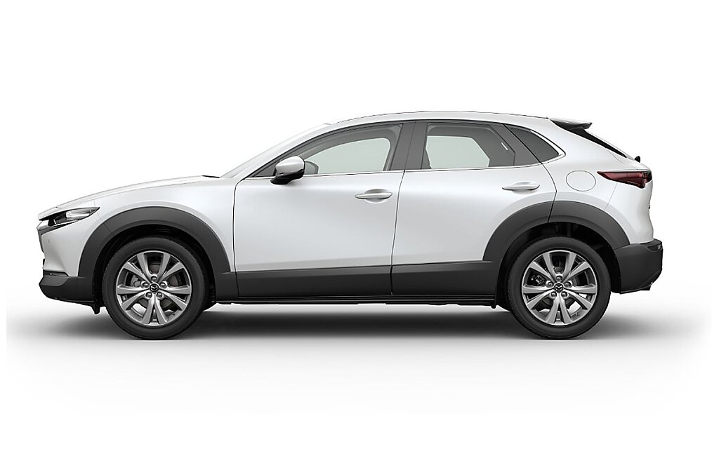 Mazda CX-30 - Kolor Snowflake White Pearl, zdjęcie 7
