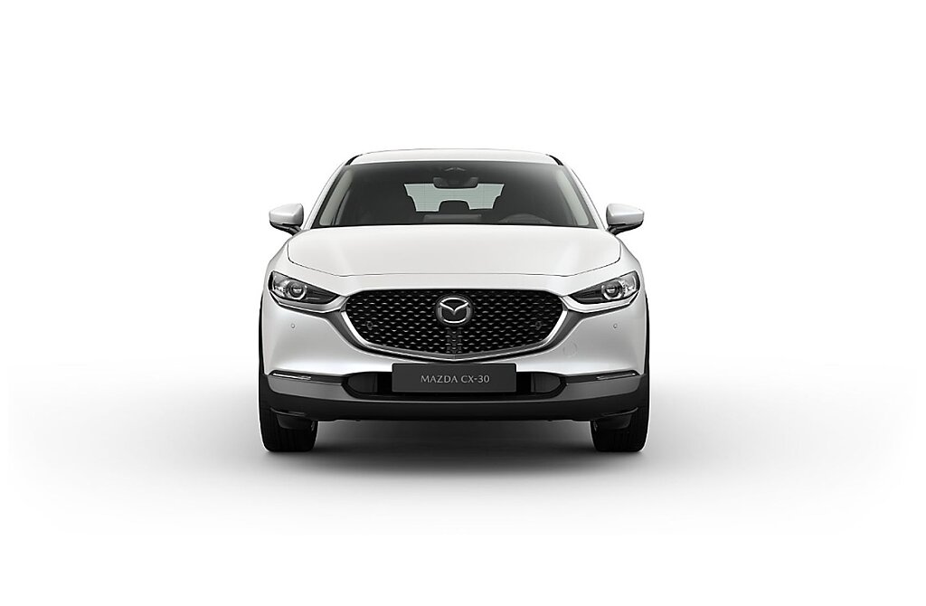 Mazda CX-30 - Kolor Snowflake White Pearl, zdjęcie 8
