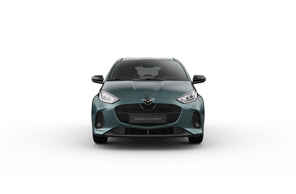 Mazda 2 Hybrid - Kolor Northern White Pearl, zdjęcie 4