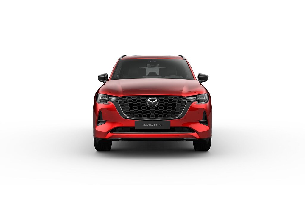 Mazda CX-80 - Kolor Soul Red Crystal, zdjęcie 4