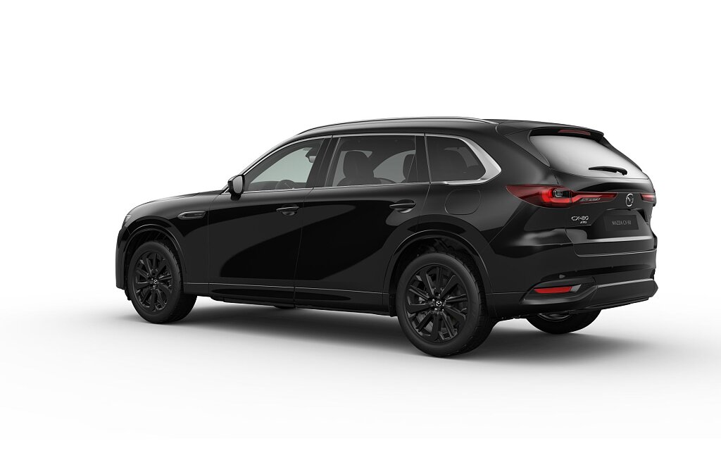Mazda CX-80 - Kolor Jet Black, zdjęcie 3