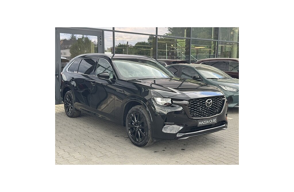 Mazda CX-80 - Kolor Jet Black, zdjęcie 3