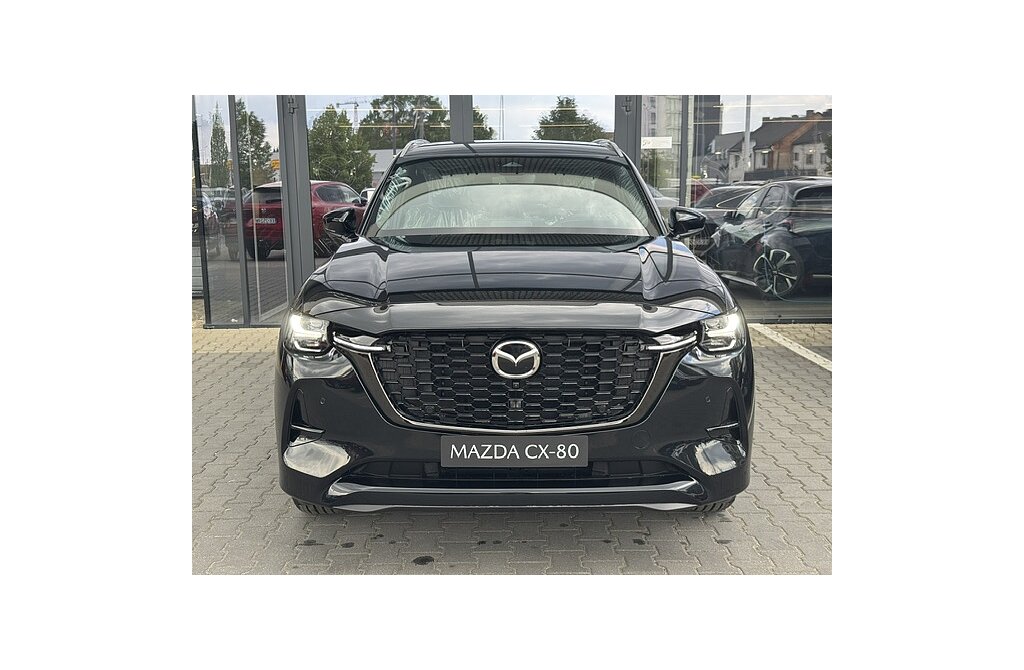 Mazda CX-80 - Kolor Jet Black, zdjęcie 1