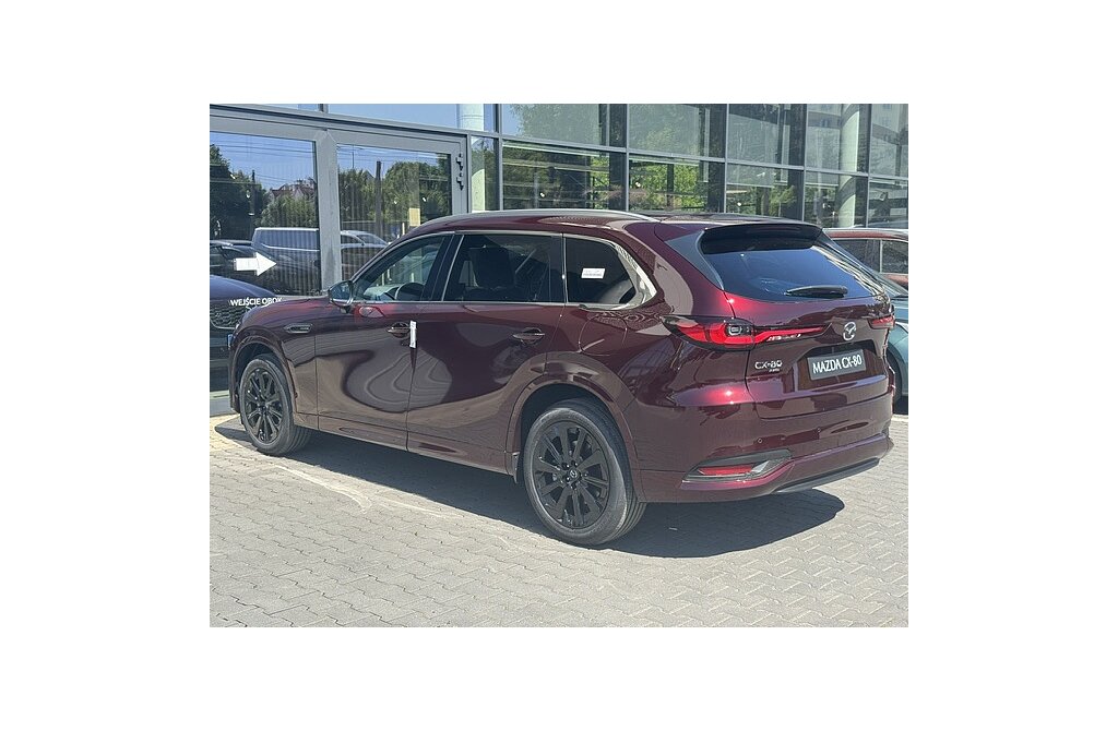 Mazda CX-80 - Kolor Artisan Red, zdjęcie 8